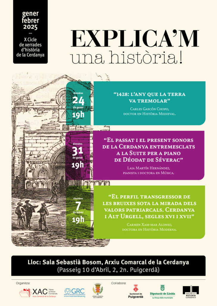 Cartell Explica'm Una Història 2025